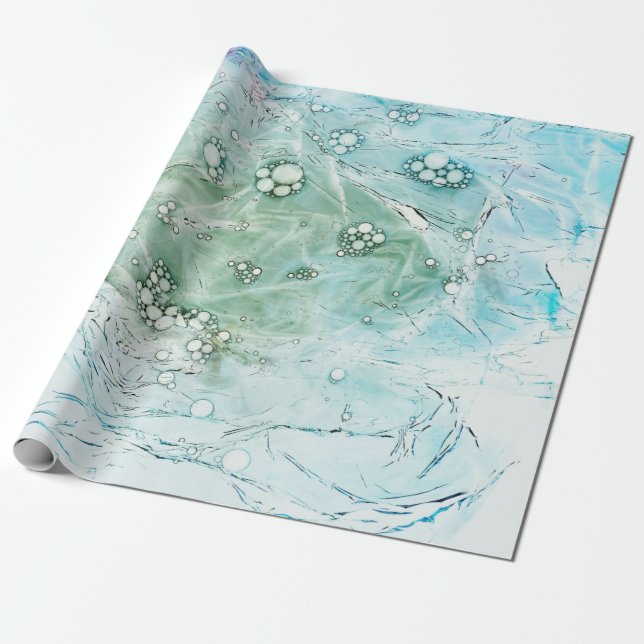 Teckning med flera färgade abstrakter presentpapper (Utrullad)