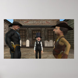 Teckning närmare slutet - stor Poster