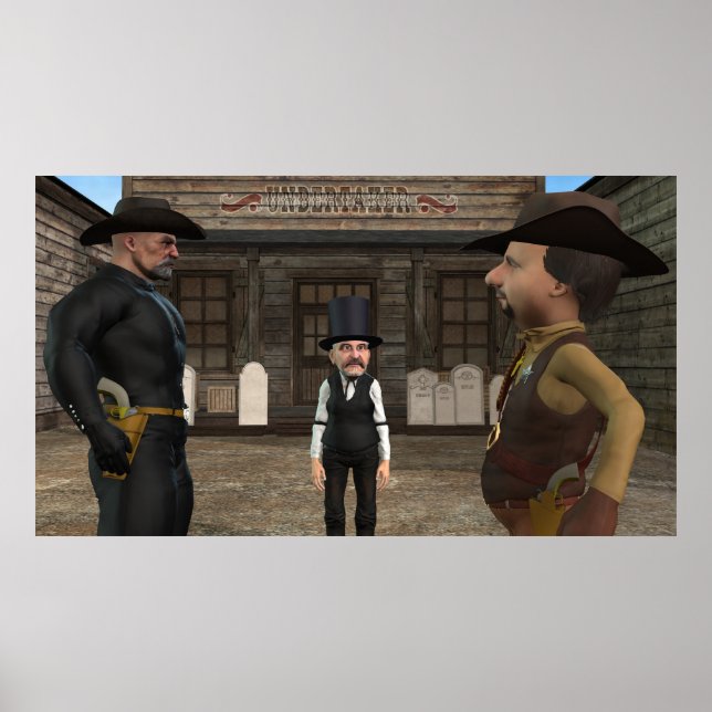 Teckning närmare slutet - stor Poster (Framsidan)