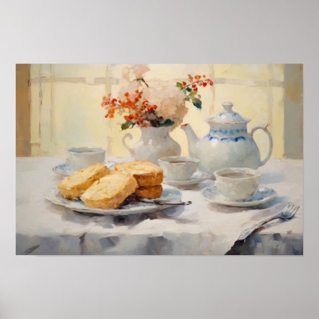 Teckning och teateckning poster (Framsidan)