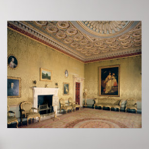 Teckning-room by Adam, c.1770-80 Poster