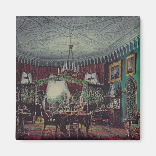 Teckning Room of Empress Alexandra Magnet (Framsidan)