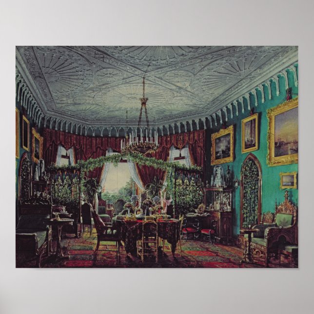 Teckning Room of Empress Alexandra Poster (Framsidan)