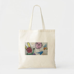 teckning Tote Bag för barn Tygkasse