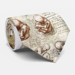Teckningar för Da Vinci anteckningsbokfoster Slips