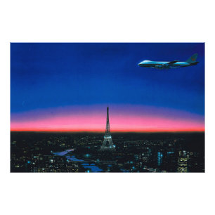 Teckningar för hiroshi nagai-konst, stadspunkt och fototryck