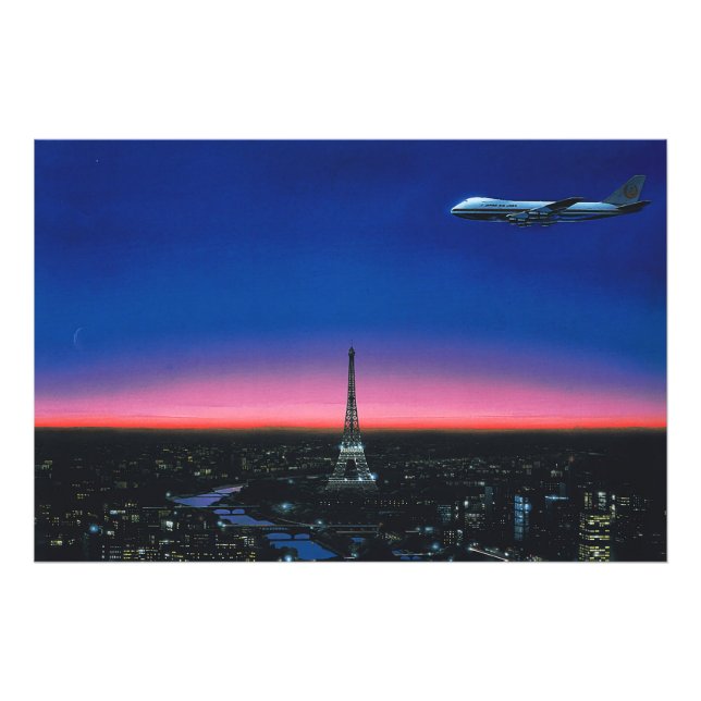 Teckningar för hiroshi nagai-konst, stadspunkt och fototryck (Framsidan)