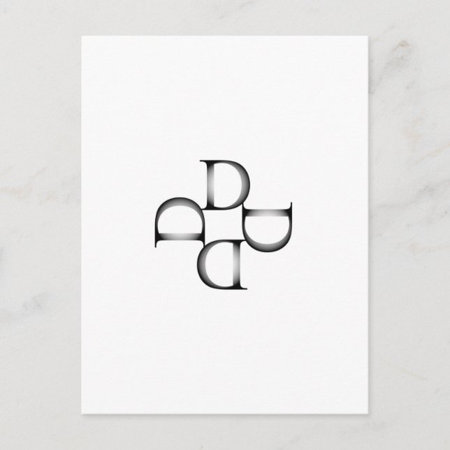 teckningar med D Vykort (Framsida)