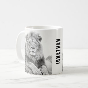Teckningarna Lejona pennan Kaffemugg