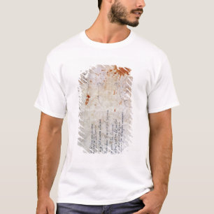 Teckningen av en Urn och en figur med noterar Tee