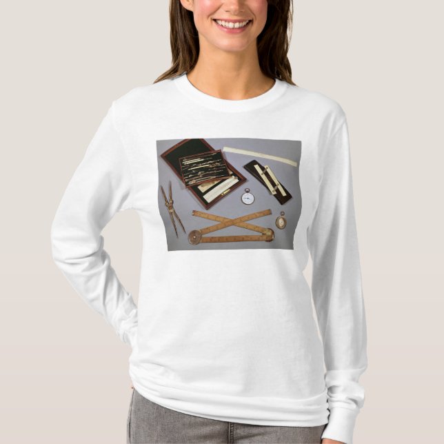 Teckningen instrumenterar använt av Isambard Tee Shirt (Framsida)