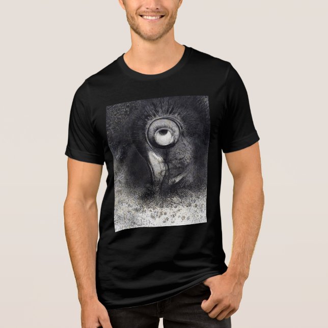 Teckningen The Origins av Odilon Redon T Shirt (Framsida)