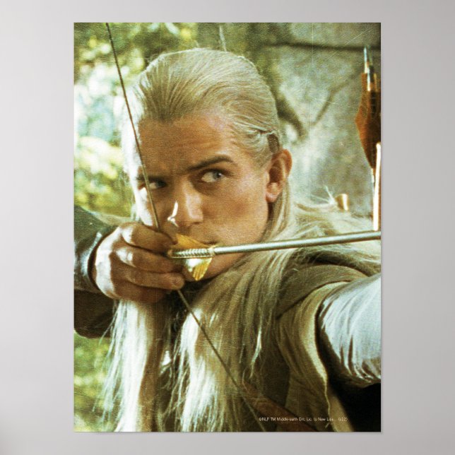 Teckningpilbåge 2 för LEGOLAS GREENLEAF™ Poster (Framsidan)