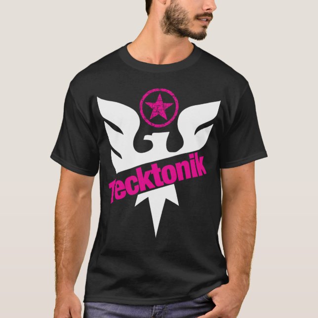 Tecktonik T-tröja Tee Shirt (Framsida)