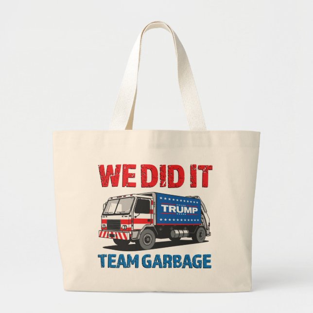 Teckväska Jumbo Tygkasse (Framsidan)