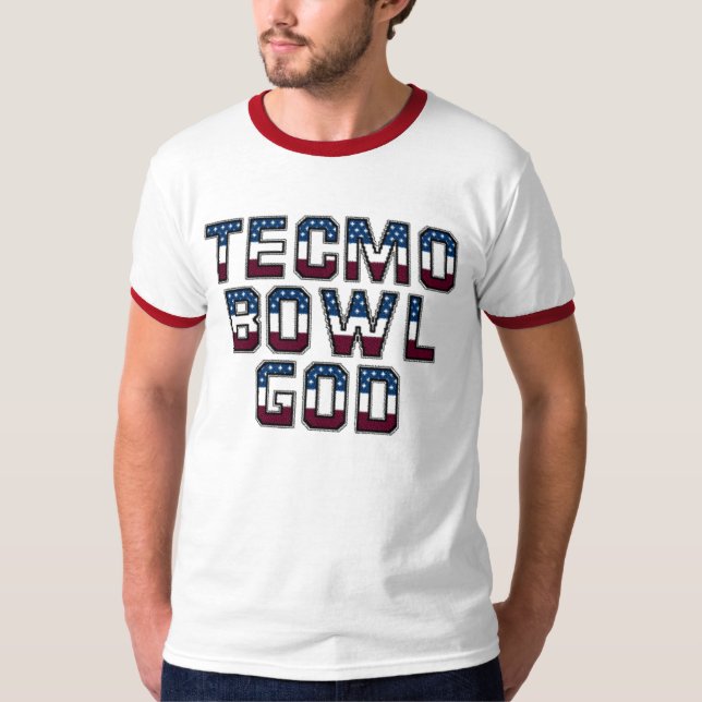 Tecmo bunkegud tee shirt (Framsida)