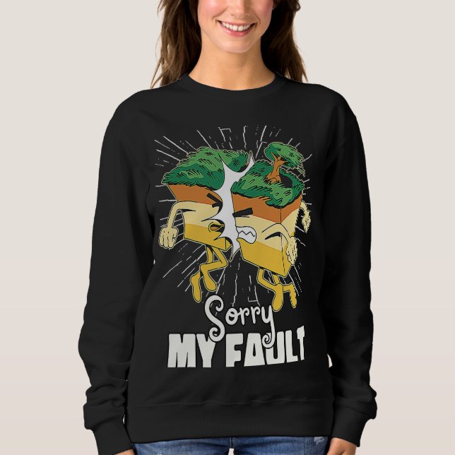 Tectonic Tallrikar Geology T Shirt (Framsida)