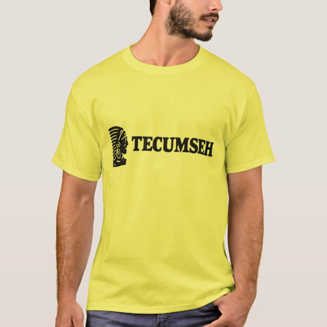 Tecumseh_Indian_Logo_BW Tröja (Framsida)