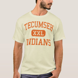 Tecumseh - indier - kick - Tecumseh Michigan T-shirt