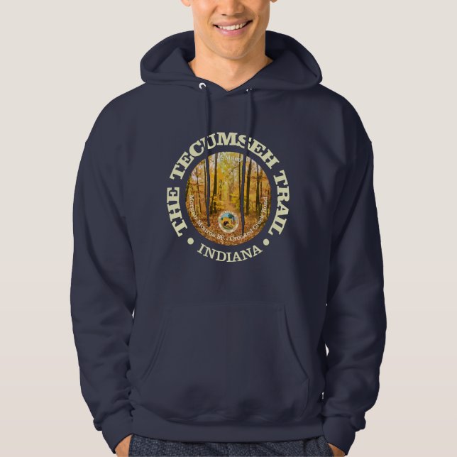 Tecumseh Trail (rd) Hoodie (Framsida)
