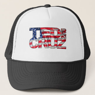 Ted Cruz 2016 (flagga) Truckerkeps