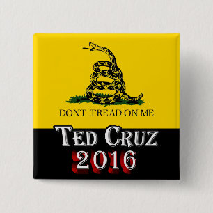 Ted Cruz 2016 - gå inte på mig Knapp