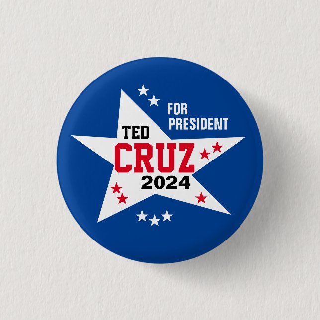 Ted Cruz 2024 Knapp (Framsida)