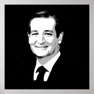 Ted Cruz ansikte Poster