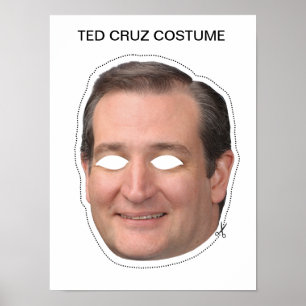 Ted Cruz dräkt Poster