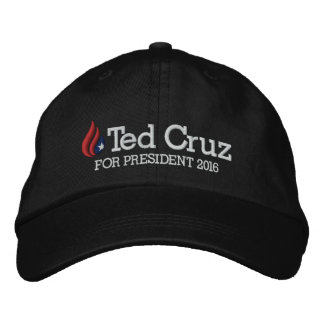 Ted Cruz för president 2016 Broderad Keps