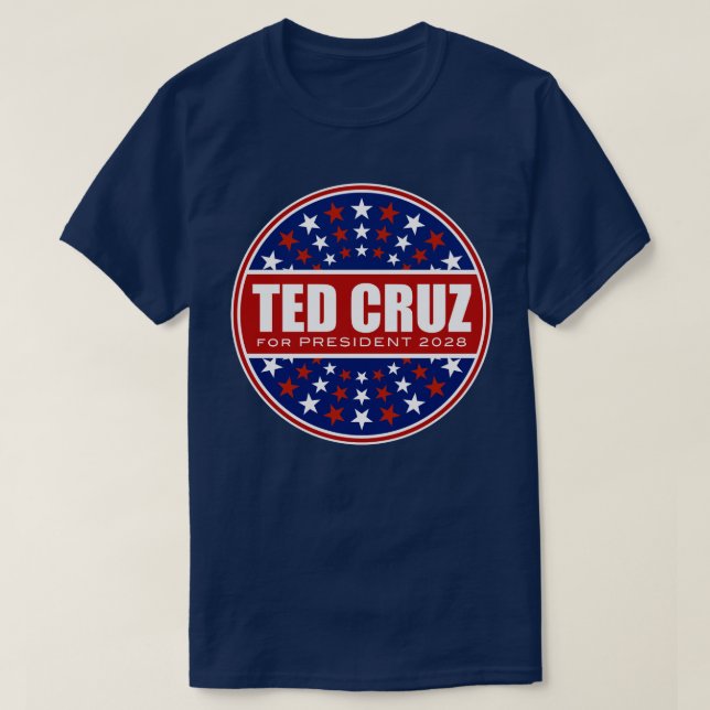 Ted Cruz för president 2028 T Shirt (Design framsida)