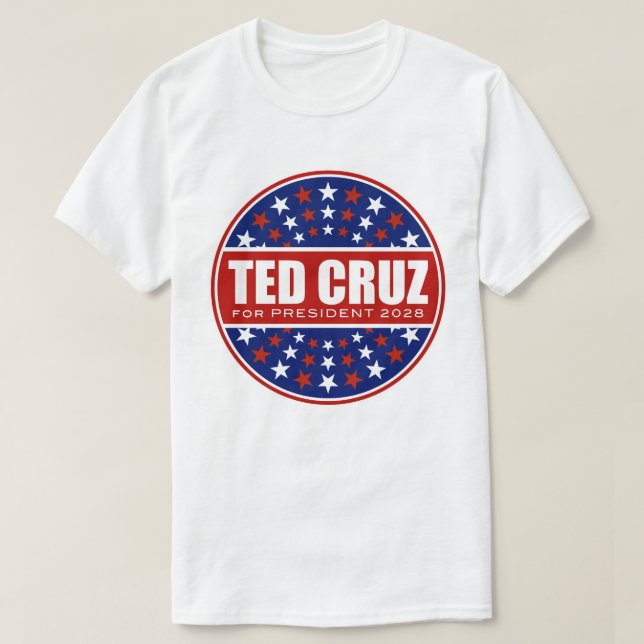 Ted Cruz för president 2028 T Shirt (Design framsida)