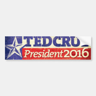 Ted Cruz för presidentbildekal Bildekal