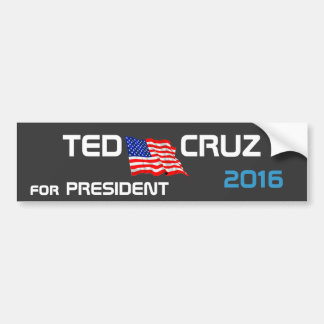 Ted Cruz för presidenten 2016 Bildekal