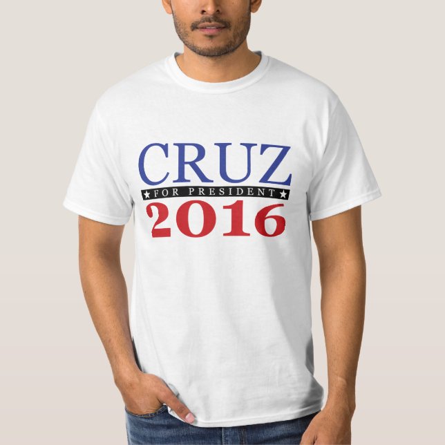 Ted Cruz för presidenten 2016 Tee (Framsida)
