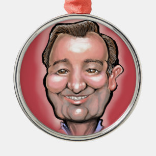 Ted Cruz Julgransprydnad Metall