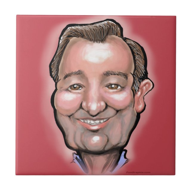 Ted Cruz Kakelplatta (Framsidan)