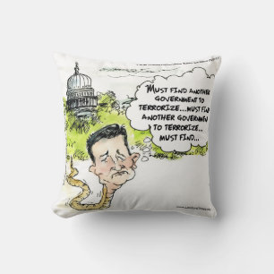 Ted Cruz Orm I Gräset Kastkudde Kudde