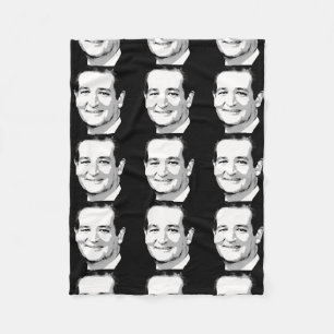 TED CRUZ-PORTRÄTT FLEECEFILT