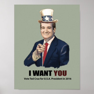 Ted Cruz Poster