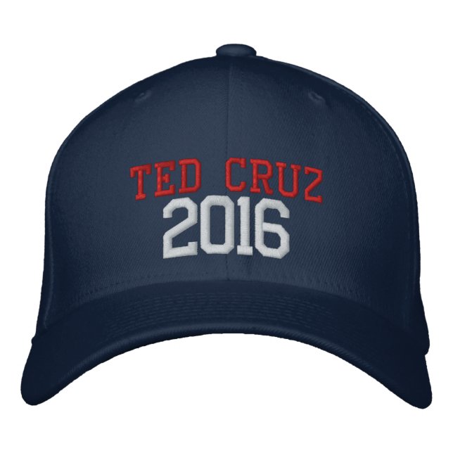Ted Cruz President 2016 Broderad Keps (Framsida)
