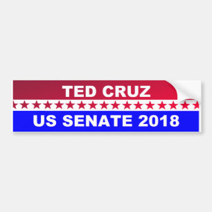 Ted Cruz senatbildekal 2018 Bildekal
