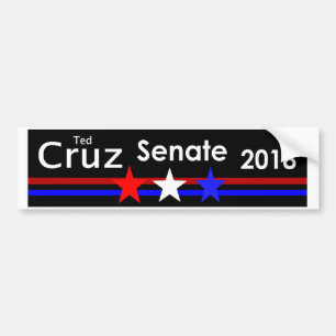 Ted Cruz senatbildekal 2018 Bildekal