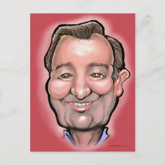 Ted Cruz Vykort (Framsida)