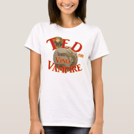 Ted den vinovampyren Teds hedniska Tiki Shack Bar T Shirt