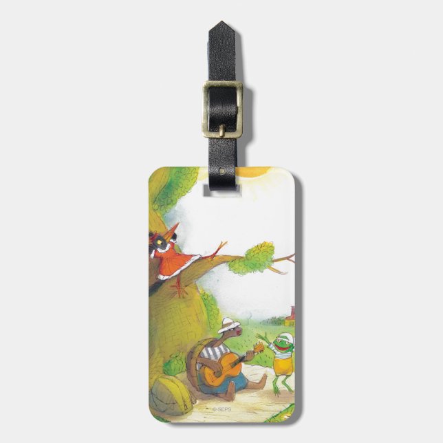 Ted, Ed och Caroll picknicken 1 Bagagebricka (Vertikal Framsida)