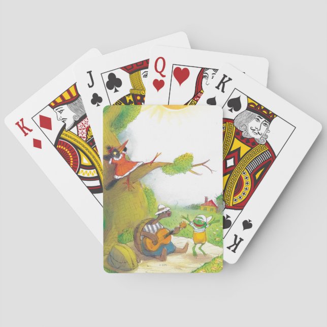 Ted, Ed och Caroll Picnic 1 Spel Kort (Baksidan)