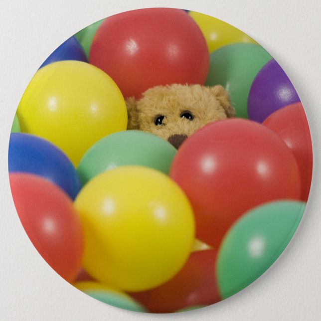 Ted i bollhavet knapp (Framsida)