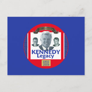 Ted Kennedy 2009 Legacy Postcard Vykort