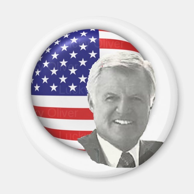 Ted Kennedy 2009 Magnet (Framsidan)